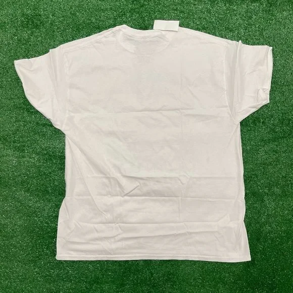 Naruto Shippuden Men's Hokage Rock Mountain White Anime Shirt Size XL - Picture 3 of 3